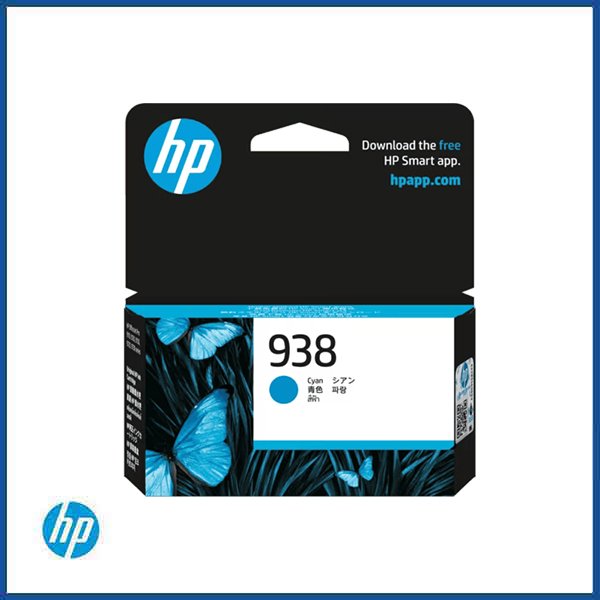 HP 938 Cyan Original Ink Cartridge (C2P20AA) in Qatar